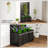 Garden Box with Privacy Panel, Outdoor Planter Box for Garden