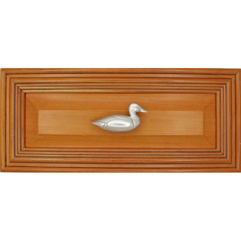 3.3" Mallard Duck Right Facing Knob