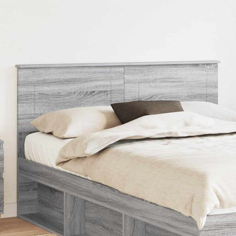 Headboard, EU Double - 150 x 200 cm, Grey Sonoma