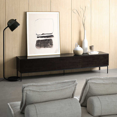 Italian Luxury Hand - Carved TV Stand