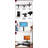 Multi-function TV Stand with Height Adjustable Bracket and Swivel 3-Tier Shelves for Optimal Viewing and Storage