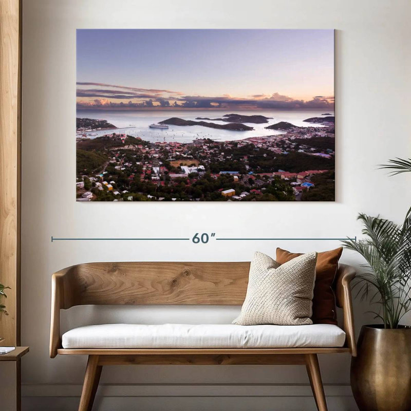 Gillard Charlotte Amalie, 34" H x 51" W