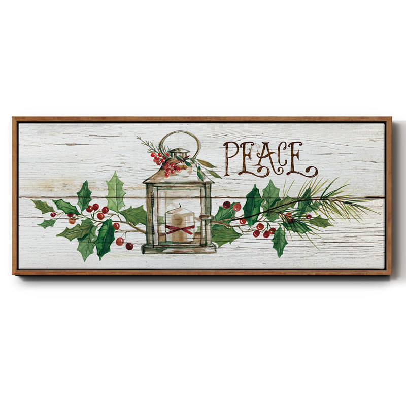 Rustic Peace - toile encadrée
