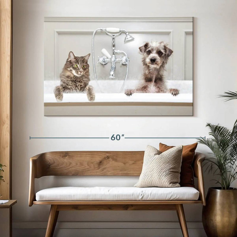 Luxury Pet Bath, 34" H x 51" W