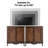 Arshawn Solid Wood 2-Door Accent Cabinet-2115691688