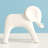 Hub Ceramic Elephant Figurine