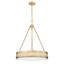 Neriah 22 inch Modern Gold 3 Light Pendant-123223125