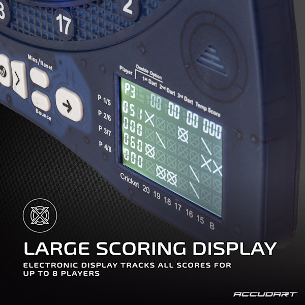 Accudart Light FX 2000 Electronic Dartboard