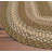 Bryiana Farmhouse Braided Jute Green Area Rug-423962933