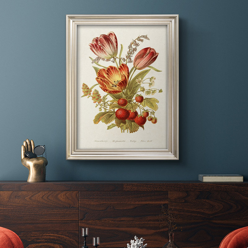 Antique Bouquet - Reproduction de photo sur toile simple, L 21 po x H 25 po