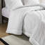 Édredon 3 pièces double / grand - blanc, rembourrage de 350 g / m² et confortable