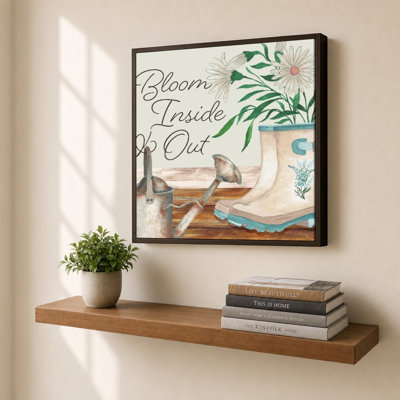 «Bloom Inside & Out» par Elizabeth Medley - Impression sur toile