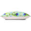 Coussin lombaire luxueux en velours de soie de luxe 16 x 24