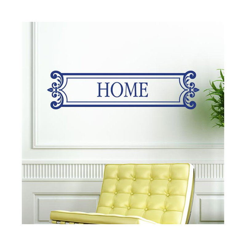 Wall Decal, Large, Blue