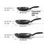 Aluminum Non-Stick Frying Pan Set