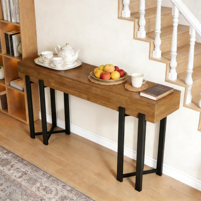 Foyer Table,Rustic Console Table,Hallway Table,Sofa Table,Display Shelf