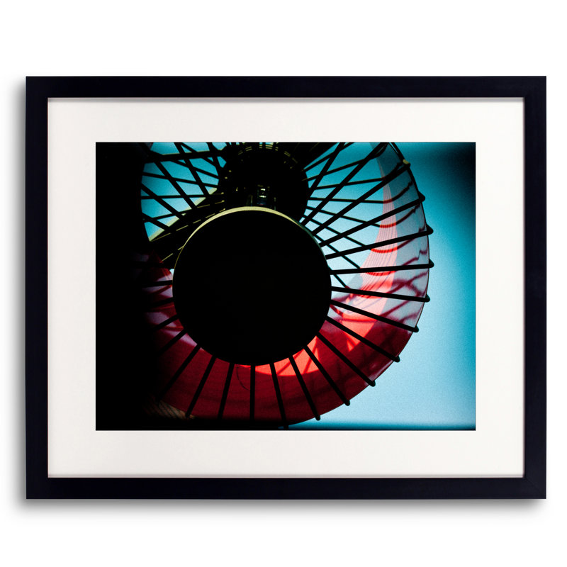 Red Lantern Print by Alan Scherer