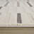 Rug Modern Indoor Area Rug, Cream Gray.-183365187