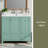 36" Bathroom Vanity-Green