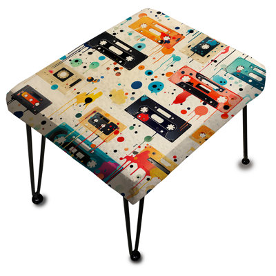 Motif de cassettes Graffiti Pop Art