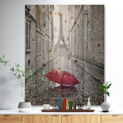 Photographic Print - Cityscape Eiffel View Paris