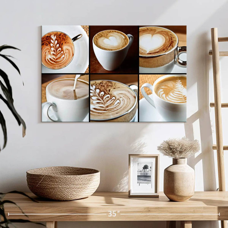 Yarlin Coffee Artistry, 8" H x 12" W