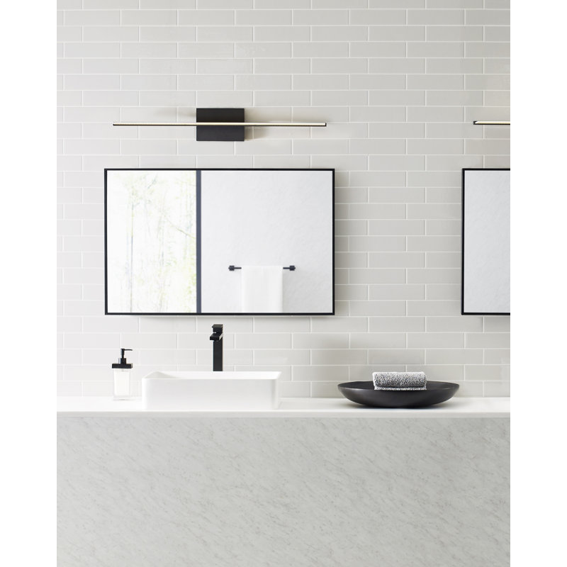 Span 36 Bath, Satin Nickel, 3000