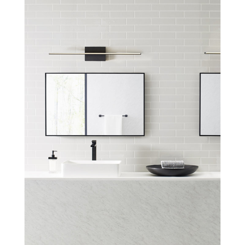 Span 36 Bath, Satin Nickel, 3000