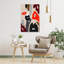 «Curious Abstract Eyes», art mural contemporain contemporain abstrait-129093687