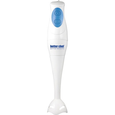Better Chef Immersion Hand Blender – Powerful Stainless Steel Stick Blender For Smooth Blending