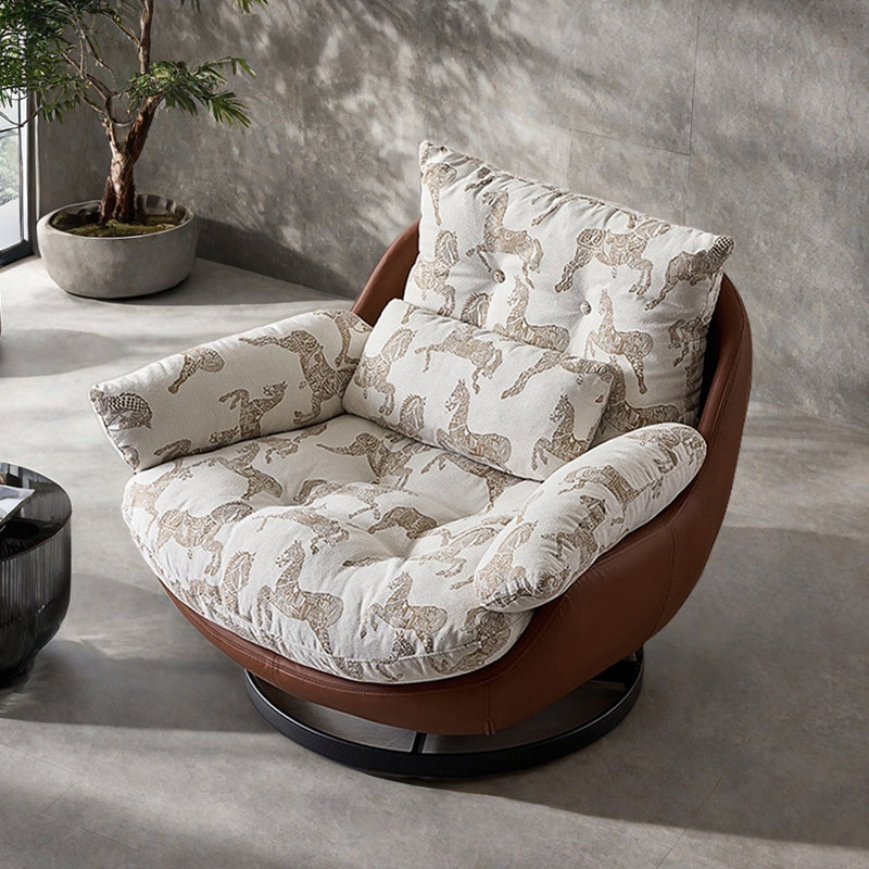 Fauteuil inclinable pivotant moderne