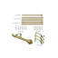 Awan Gold Curtain Track/Rail-1637240260