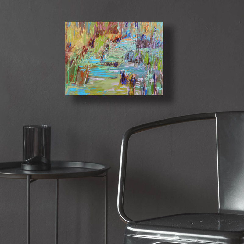 " Winding Through " by Jane Schmidt, 12" H x 16" W
