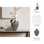 Pot à couvercle vert Dempsey - vase en grès pour décoration intérieure moderne, couleur grès élégante, pièce décorative parfaite-1266740232