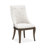 18.75'' H Fabric Upholstered Oak Armchair