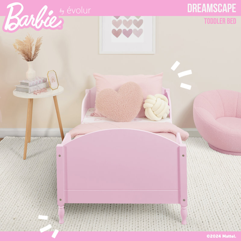Lit pour tout-petits Barbie Dreamscape, Rose