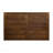 Transitional Rectangular Dining Table Wooden Frame Kitchen