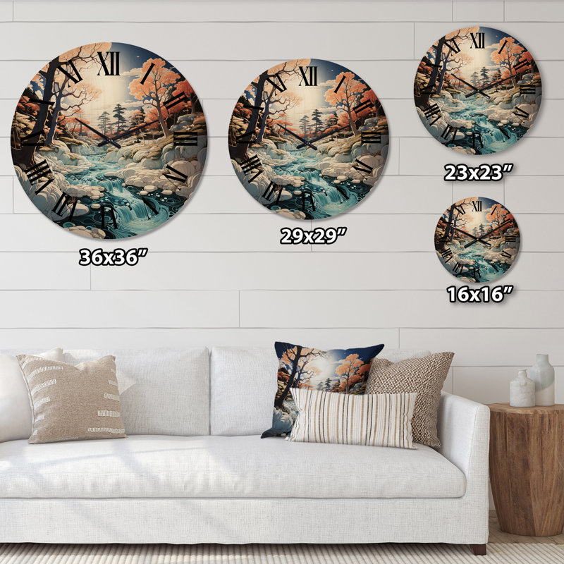 Horloge murale Rorer, Moyenne