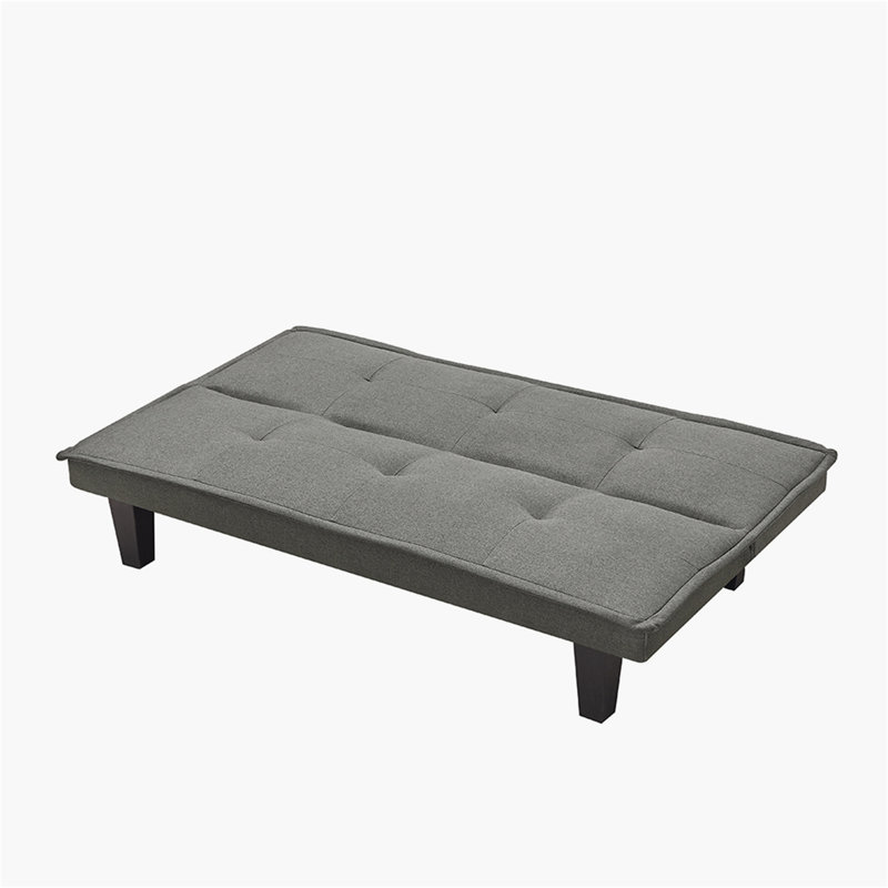 Canapé sans accoudoirs 64,57 po Madray, Gris clair, Gris clair