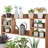 Kubilay Fir Potting Bench with Display Rack