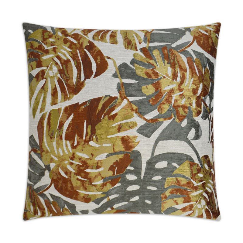 Island Dream Square Pillow Cover & Insert, Gold Dust, 22"H x 22"W