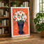 Sunburst Florals Mid-Century - Print-136788106-136788110