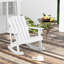 Ensemble de chaises Adirondack d'extérieur Andrina-581039253