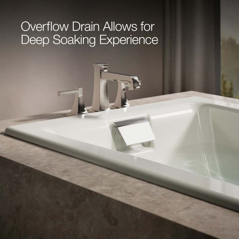 Tea-for-Two® 72" x 36" Soaking Bathtub, Dune