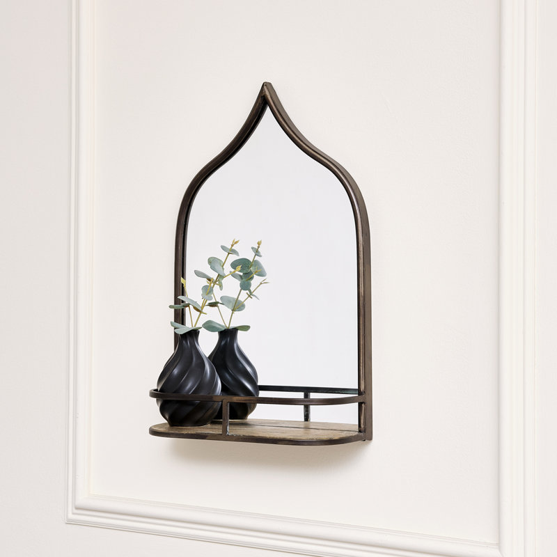 Abelardo Metal Wall Mirror