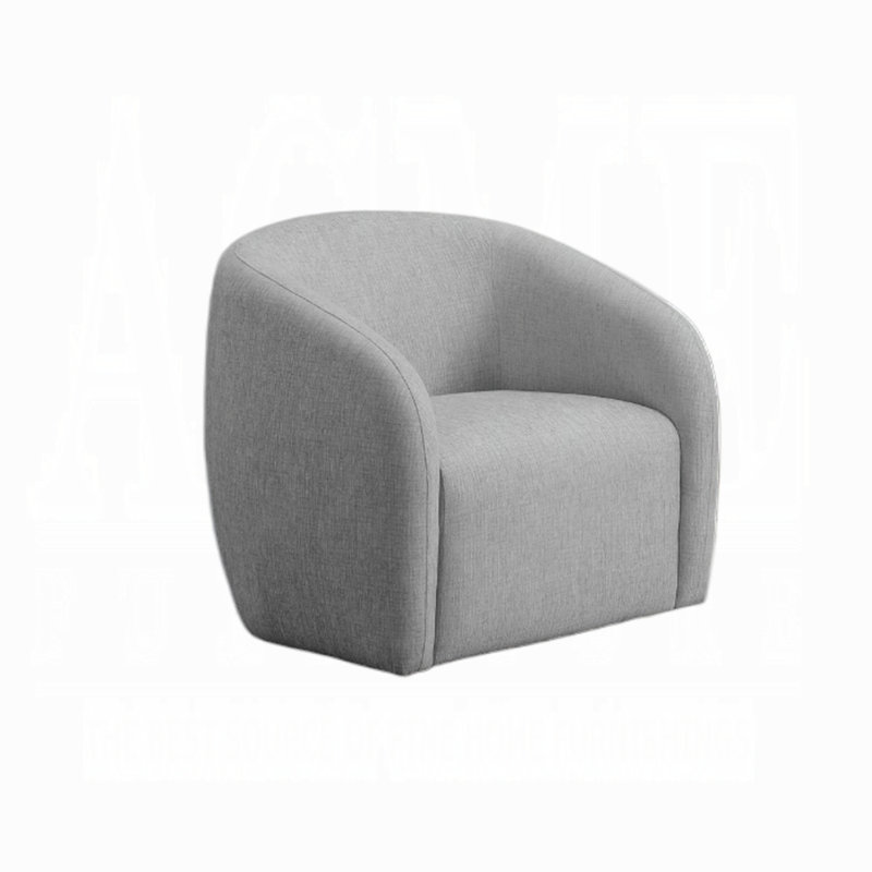 Chaise Étienne avec pivot, Gris