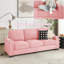 Canapé Mordern avec 2 porte-gobelets 83,8 po l 83,86 po Snowfleece (rose)-1742297694