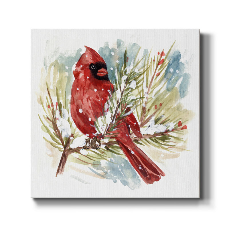 The Cardinal I-Premium Gallery Wrapped Canvas - Ready To Hang, 40" H x 40" W x 1" D
