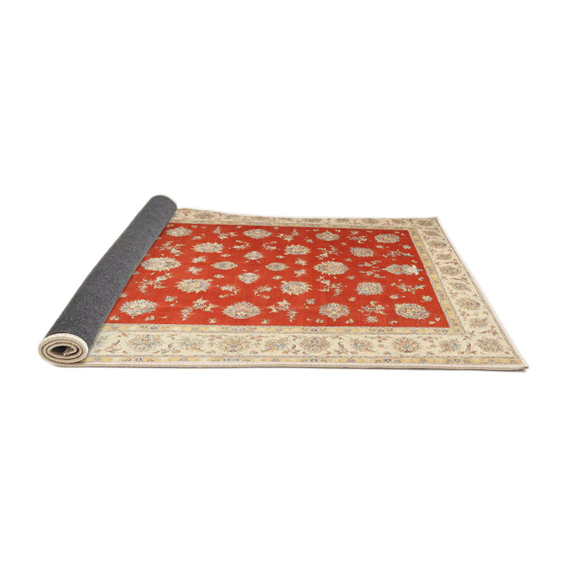 Mingus Wool Oriental Indoor Rug, Round 7'