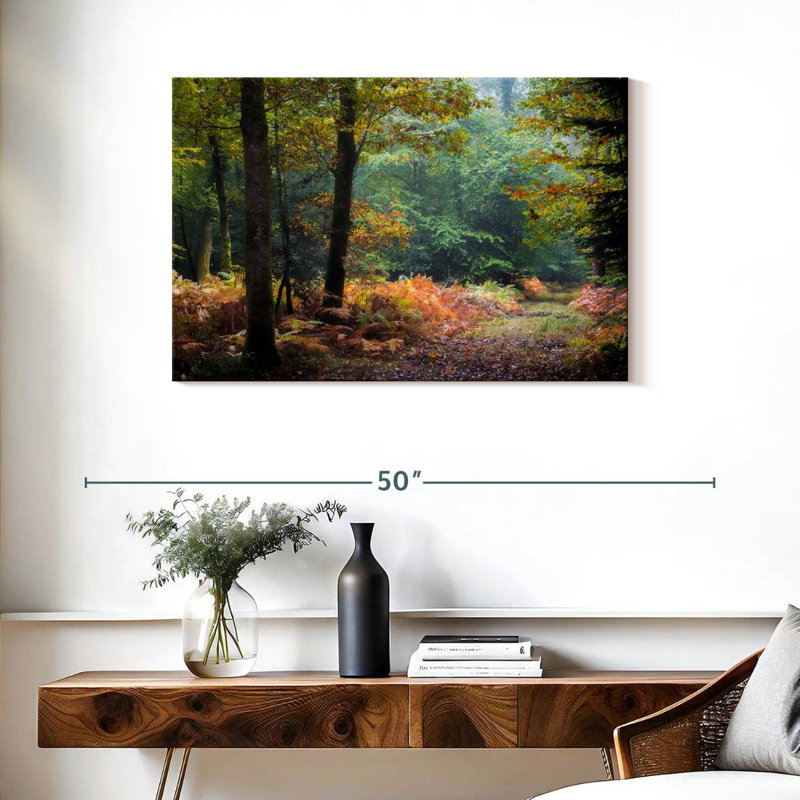 Harnek, feuilles d'automne de la forêt, H 24 po x l 36 po